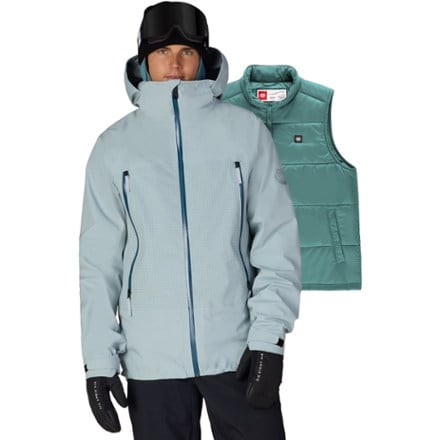 686 SMARTY 3-in-1 Rodeo Jacket - Men's 10