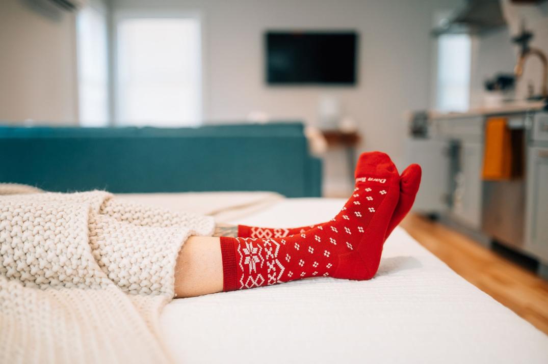 Location Image for Shetland Crew Lightweight Lifestyle Socks - Women's