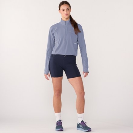 Salomon Sense Aero Hybrid Cropped Pullover - Women's 3