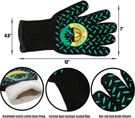FIRESIDE OUTDOOR Thermal Protection Gloves 1