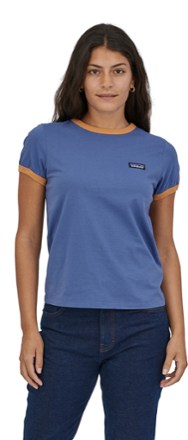 Patagonia P-6 Label Organic Ringer T-Shirt - Women's 1