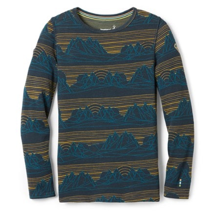 Smartwool Classic Thermal Merino Crew Base Layer Top - Kids' 0