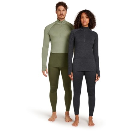 Icebreaker Merino 260 ZoneKnit Long-Sleeve Half-Zip Base Layer Top - Men's 8