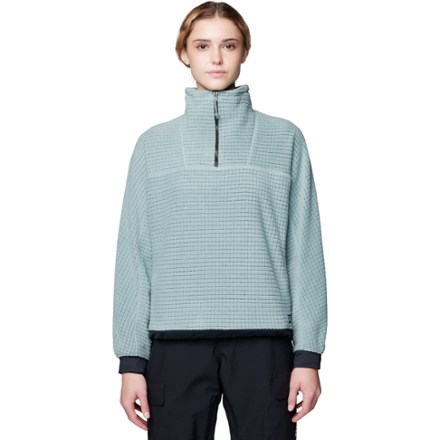 Mountain Hardwear Summit Grid Big Grid Half-Zip Pullover - Women's 1