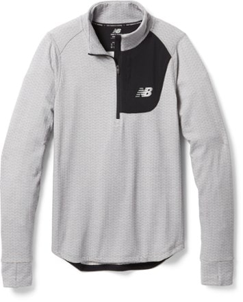 New Balance NB Heat Grid Half-Zip Top - Mens