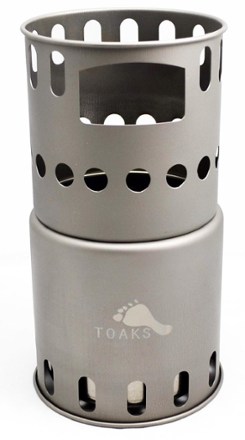 TOAKS Titanium Backpacking Wood Burning Stove