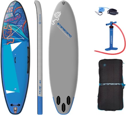 Starboard iGO Tikhine Deluxe SC Inflatable Stand Up Paddle Board - 10'8" 1