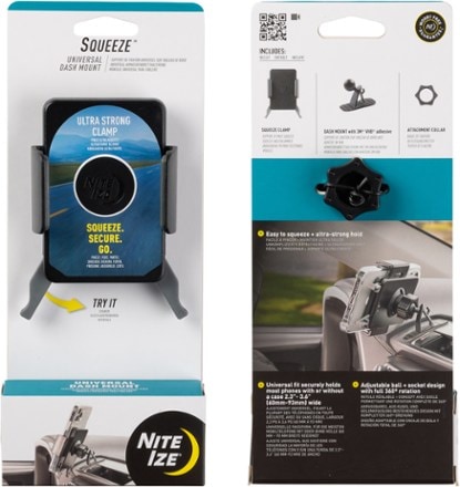 Nite Ize Squeeze Universal Dash Mount 6