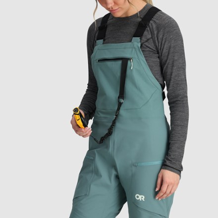 Outdoor Research SkyTour AscentShell Bib Pants - Women's NEPTUNE (Beacon not included)