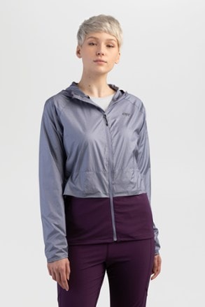 Outdoor Research Helium Wind Hoodie - Women's 1