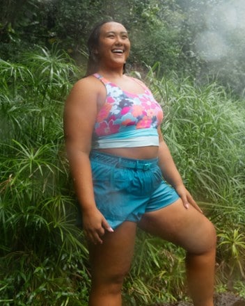 Location Image for Cut Back Crop Swimsuit Top - Women's