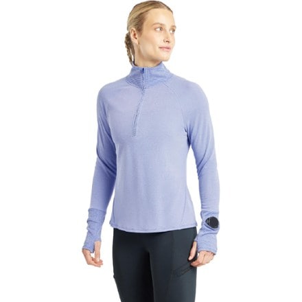 Oiselle Flyout Wool Half-Zip - Women's 0