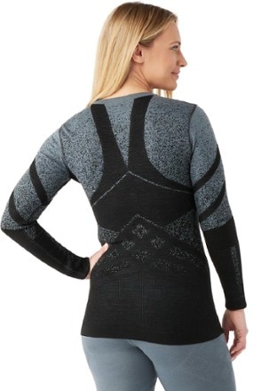 Smartwool Intraknit Thermal Merino Pattern Crew Base Layer Top - Women's 2