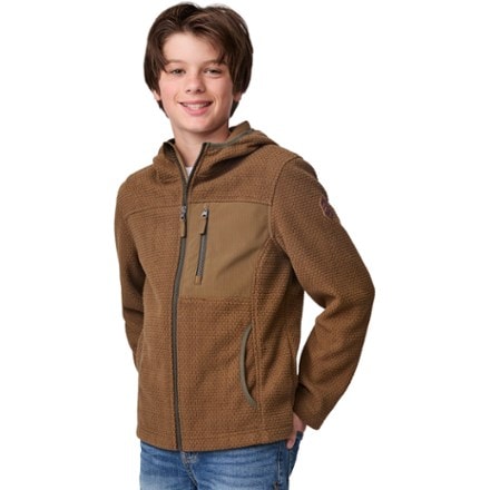 Free Country Brick Fleece Jacket - Boys' 0
