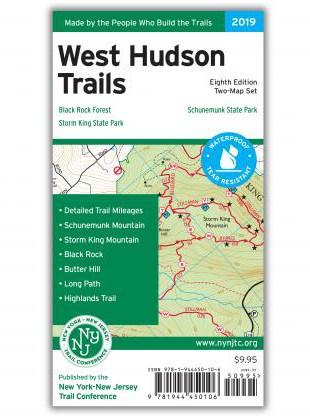 New York New Jersey Trail West Hudson Trails Map Set - 8th Edition 0