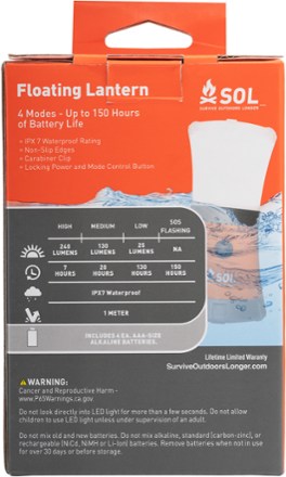 SOL Floating Lantern 4AAA 1