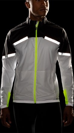 brooks reflective running jacket
