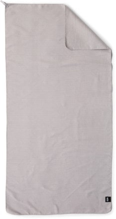 Choice 15 x 18 18 oz. White Cotton Textured Terry Bar Towels in Bulk -  300/Case