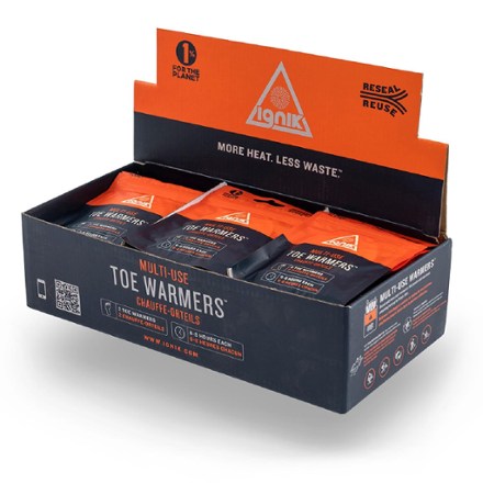 Ignik Multi-Use Toe Warmers Bulk Package - 30 Pairs 0