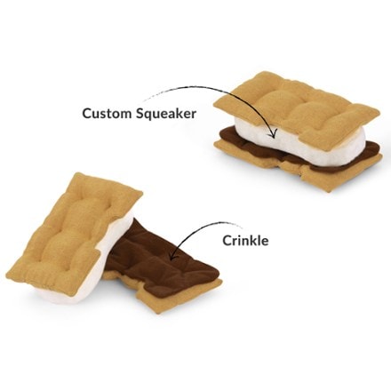 Play Pet Brands Camp Corbin Gimme S'more Dog Toy 3