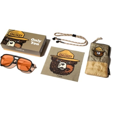 CAMP Eyewear Glacier Polarized Sunglasses - Smokey Bear Edition 4