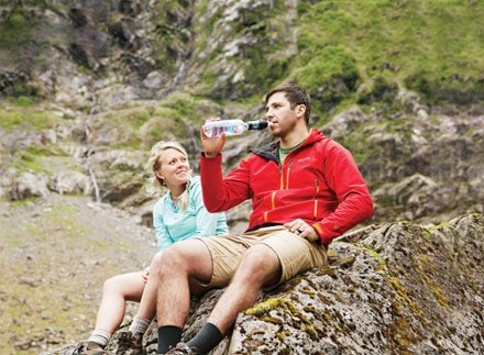 Sawyer Squeeze Water Filter System In Use