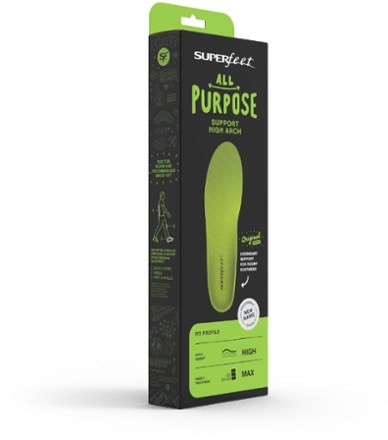 Superfeet All-Purpose Support High Arch (Green) Insoles 1