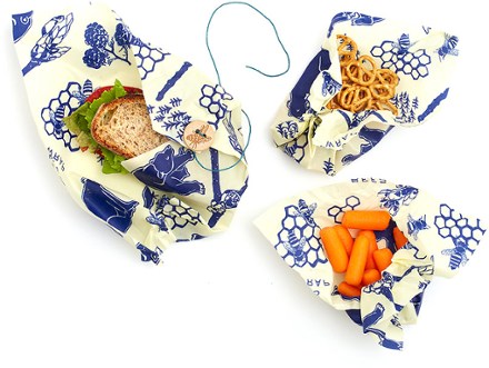 Bee's Wrap Lunch Pack - Bees and Bears Print 2
