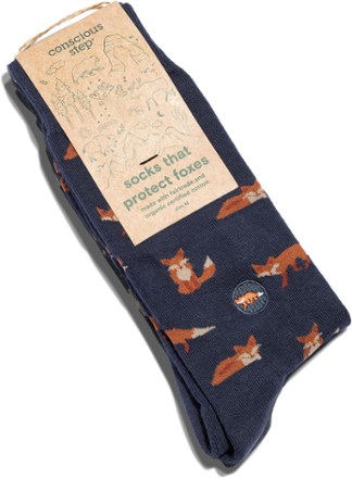 Conscious Step Socks that Protect Foxes 1