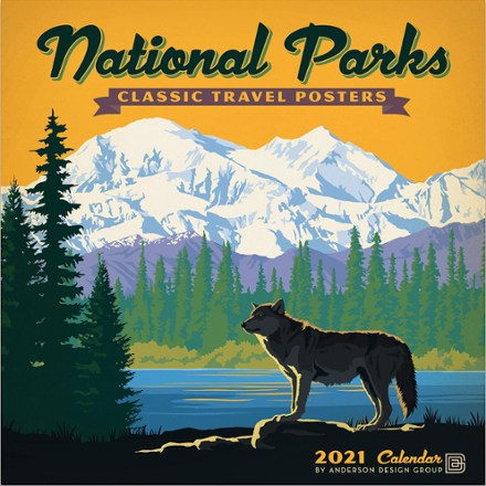 Zebra Publishing 2021 National Parks Classic Travel Posters Calendar