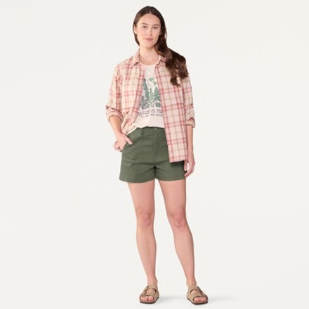 prAna Stretch Zion Cargo Shorts - Women's 3