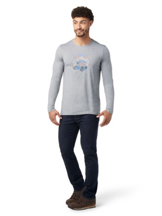 Smartwool Snowcat Trek Long-Sleeve Graphic T-Shirt - Men's 2