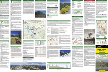 National Geographic Lassen Volcanic National Park Topographic Map 1