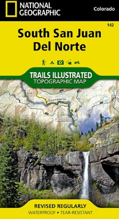 National Geographic South San Juan / Del Norte Topographic Map 0