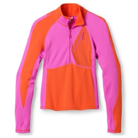 SENIQ Joytrek Grid Fleece Zip-Neck Pullover - Women's 0