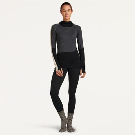 Icebreaker Merino 200 Oasis+ Long-Sleeve High Neck Base Layer Top - Women's 3