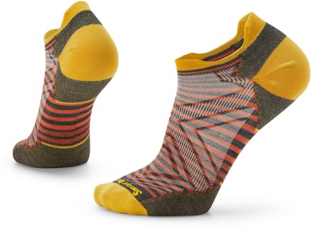 Smartwool Run Zero Cushion Pattern Low Ankle Socks - Men's 0