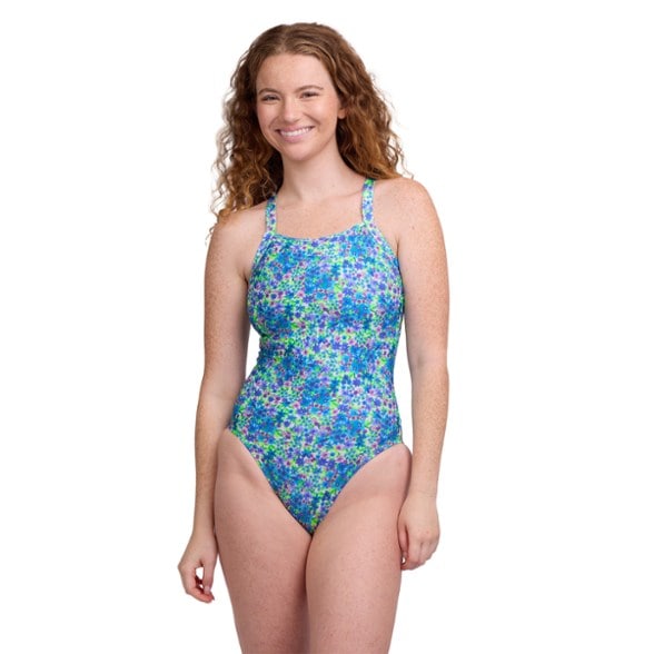 On Body Image of color Flowerfield Print