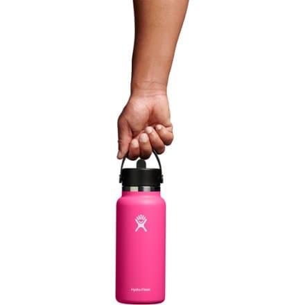 Hydro Flask Wide-Mouth Vacuum Water Bottle with Flex Straw Cap - 32 fl. oz. 2