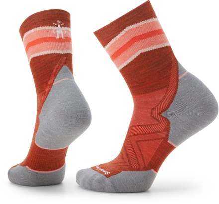 Smartwool Run Targeted Cushion Mid Crew Socks - Women's 0
