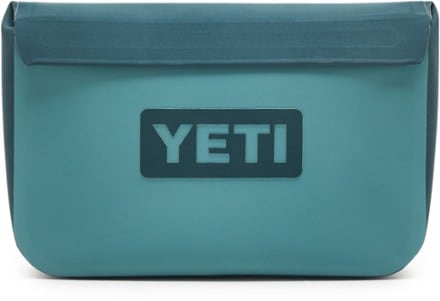 YETI Sidekick Dry Waterproof Gear Case Side view (River Green)