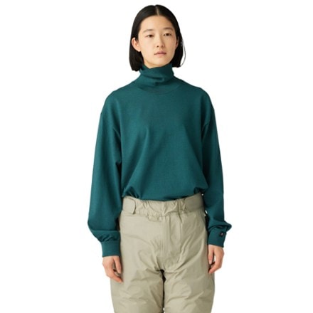 Snow Peak Washable Wool Turtleneck Knit Sweater - Women's 1