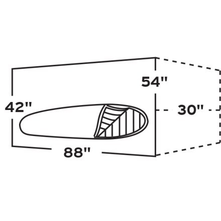 Tent Floor Plan (Weimaraner Brown/Summit G)
