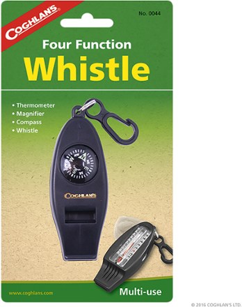 Multi-functional Emergency Survival Whistle With Compass