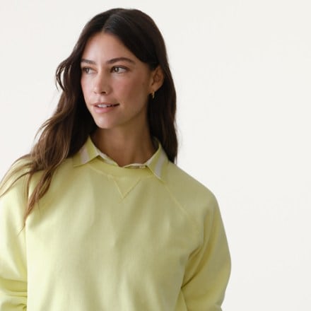 Marine Layer Cloud 9 Fleece Reversible Crewneck Sweatshirt - Women's 3