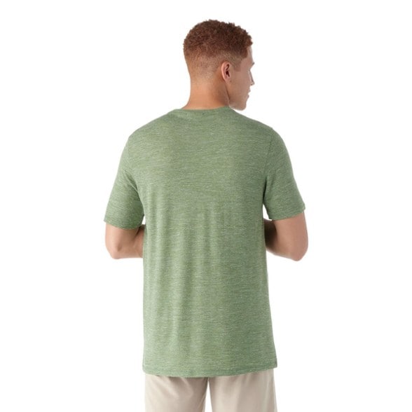 On Body Image of color Fern Green Heather