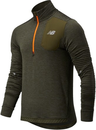 new balance half zip top mens