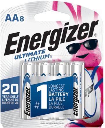 Energizer Ultimate Lithium AA Batteries - Package of 8 0