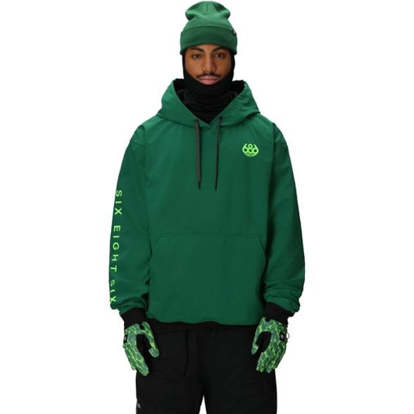 On Body Image of color Emerald Green