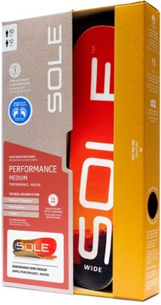 SOLE Performance Medium Wide Insoles 5
